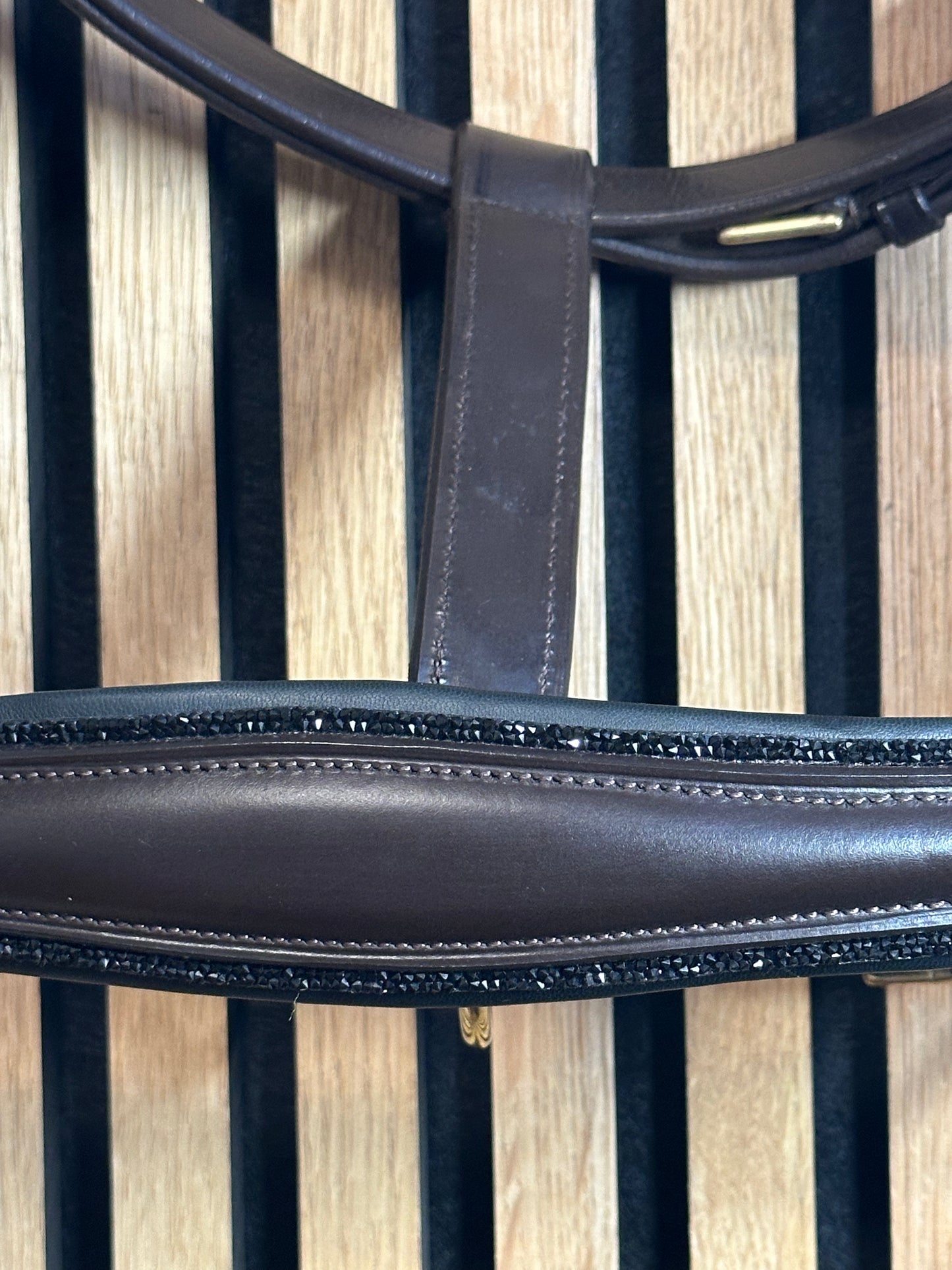 Lederhalfter "Black Mocca"