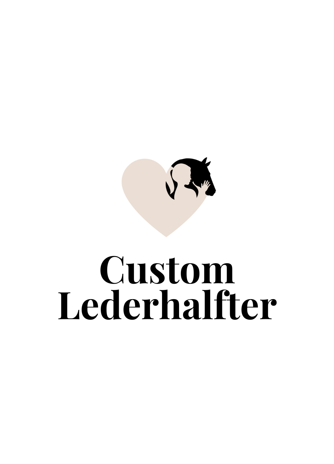 Lederhalfter "Custom"