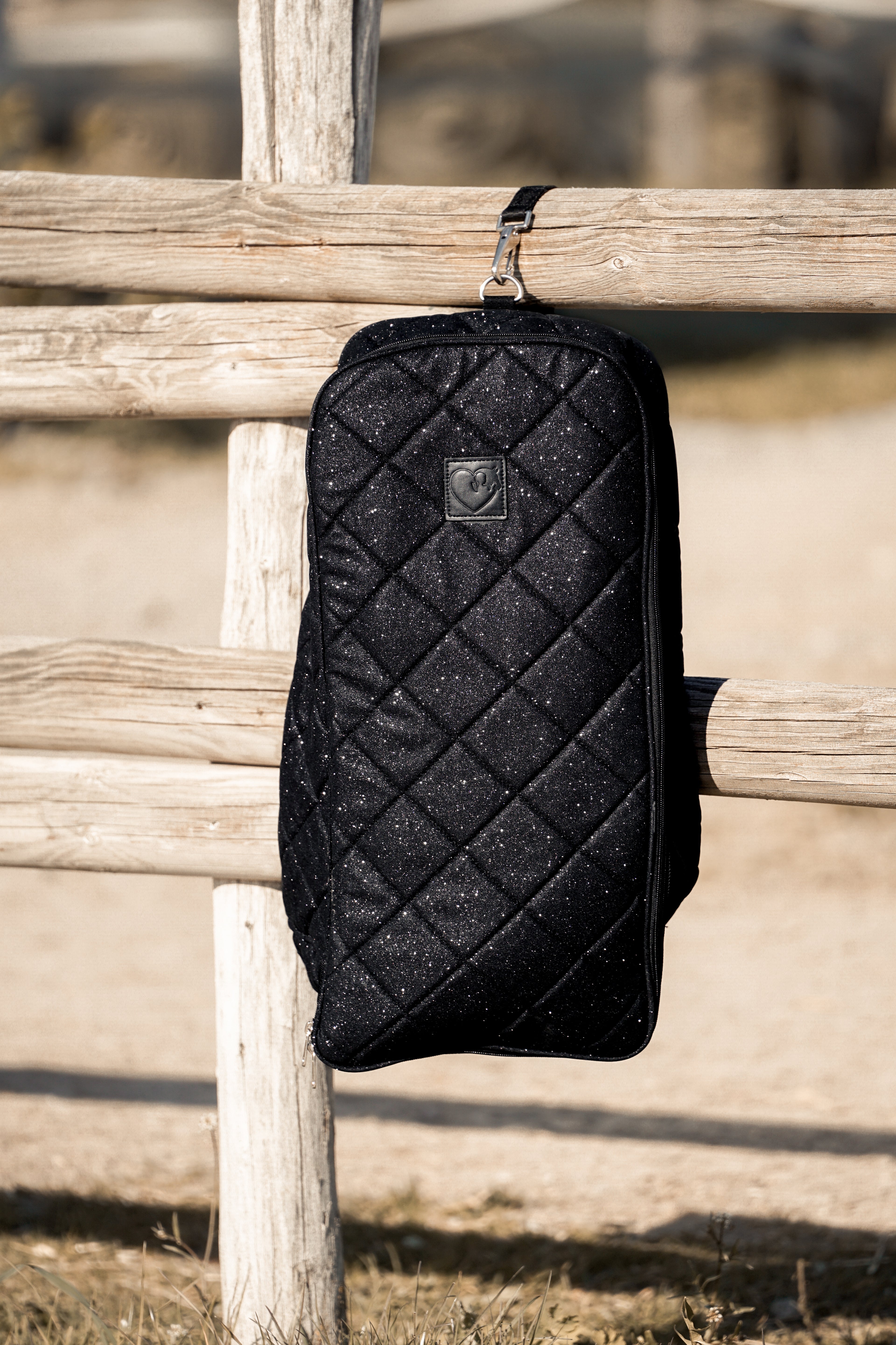 Trensentasche mit Kunstfell