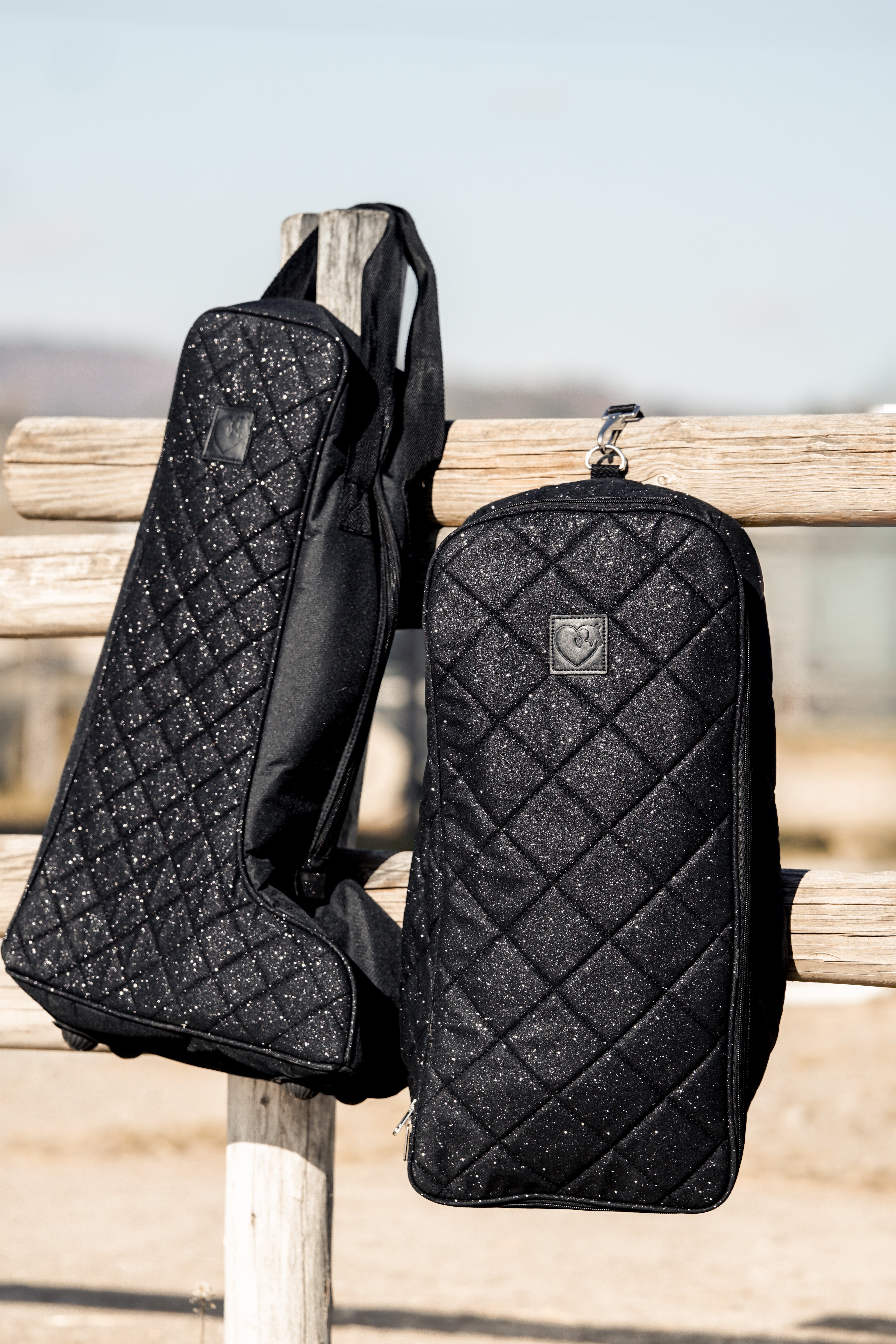 Trensentasche mit Kunstfell