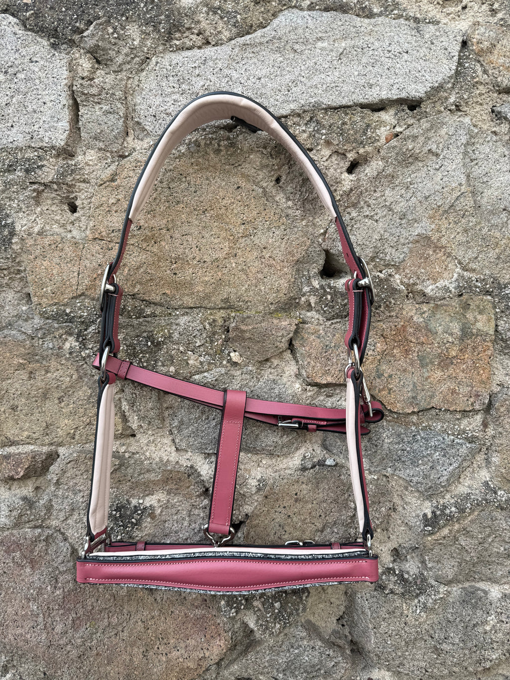 Lederhalfter "Pink"