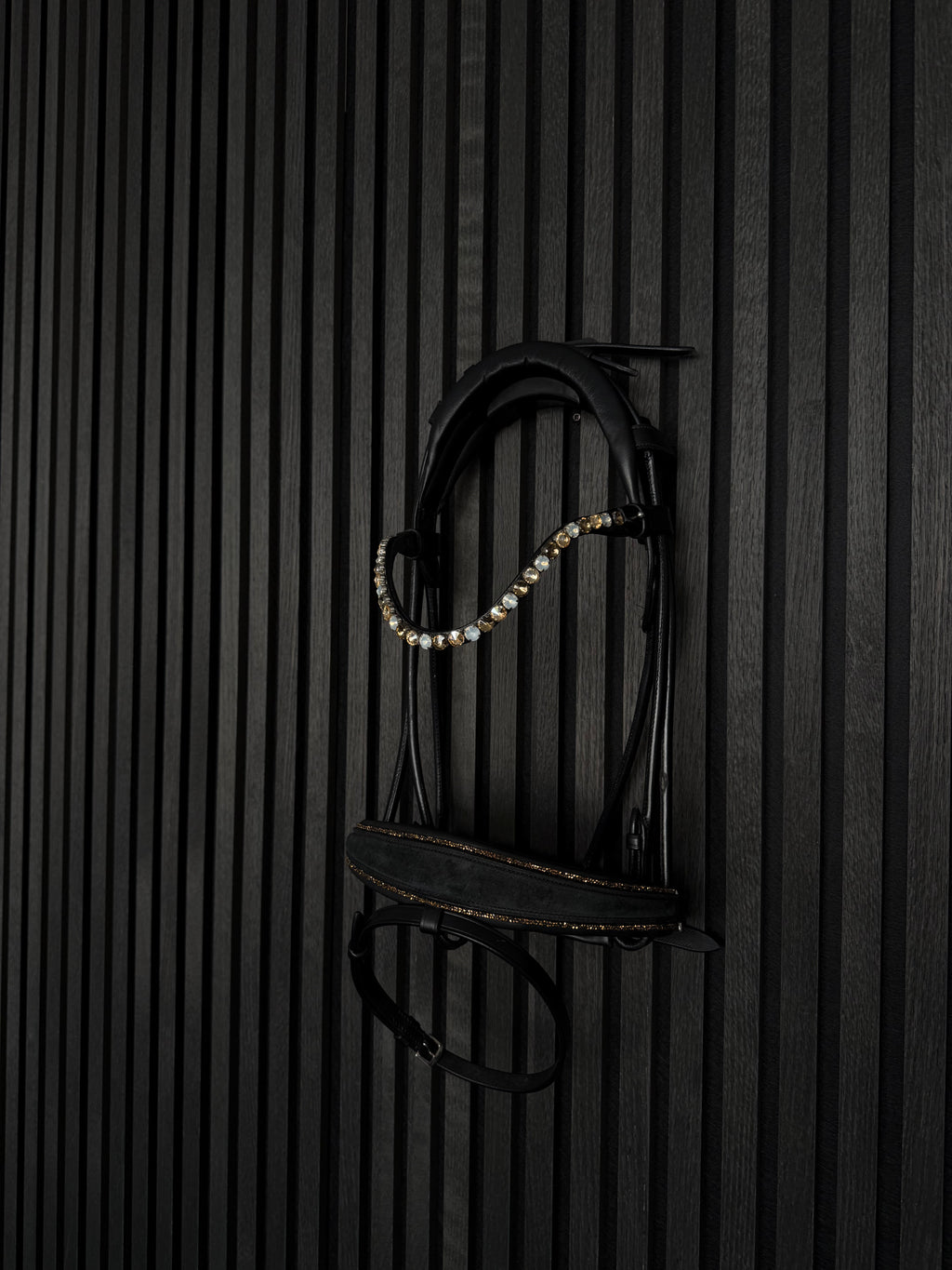 Trense "Black & Gold Suede Magic" | Limited Edition