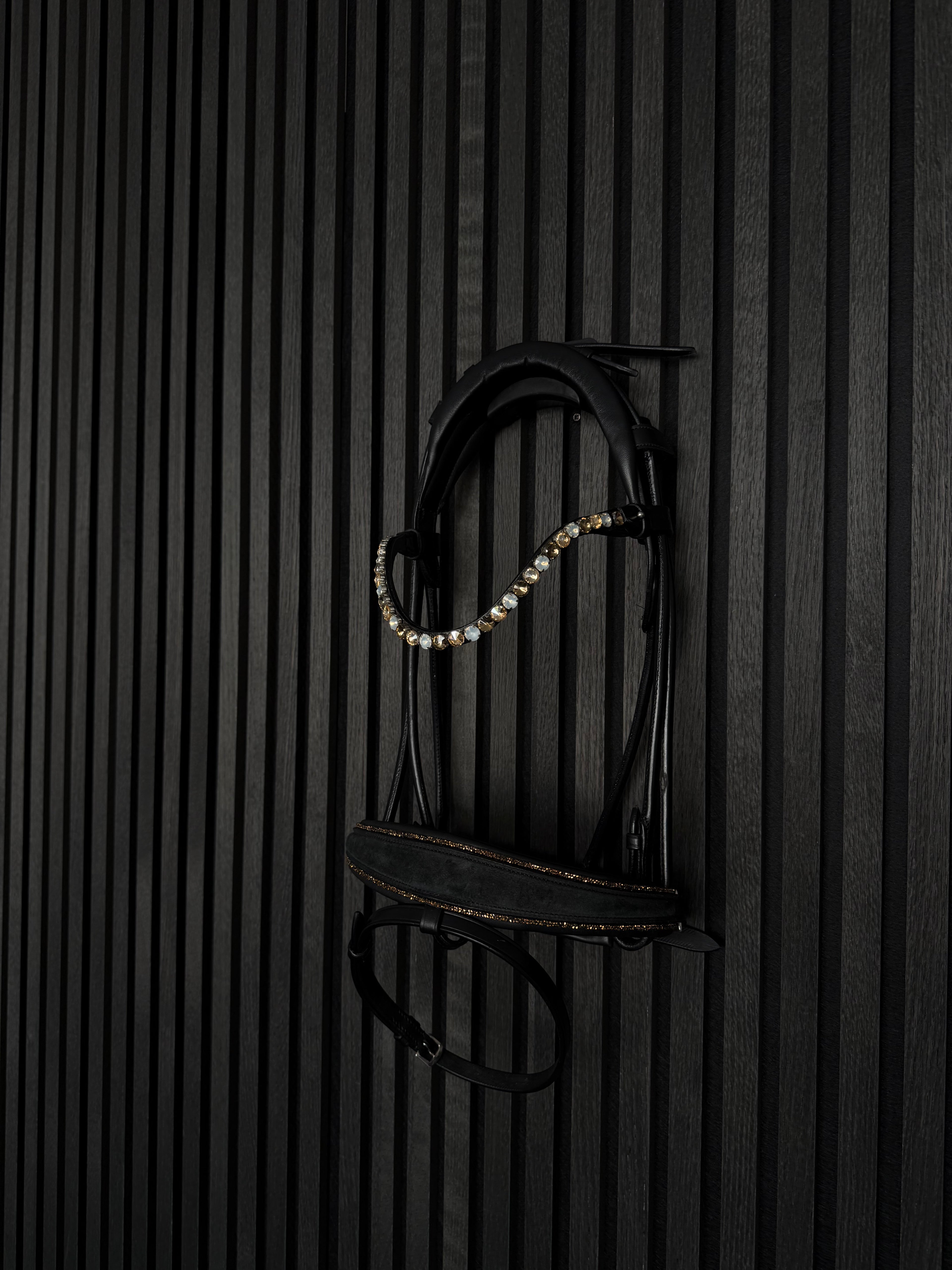 Trense "Black & Gold Suede Magic" | Limited Edition