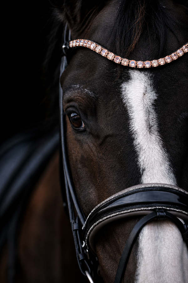 Stirnriemen "Rosegold Slim"