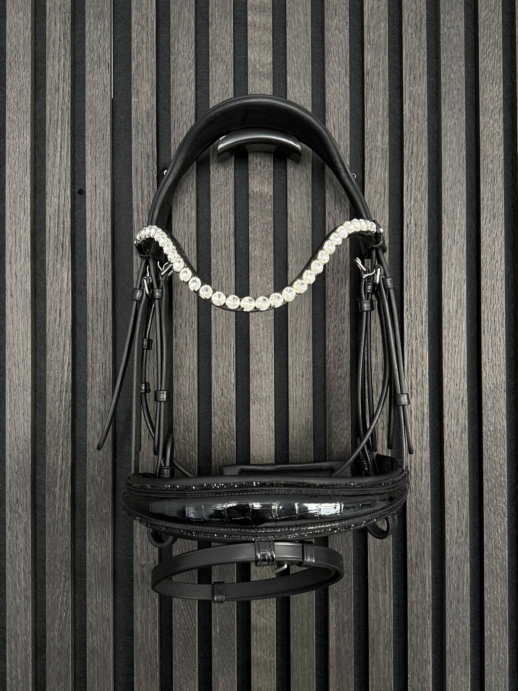 Trense "Black Croco Komfort"