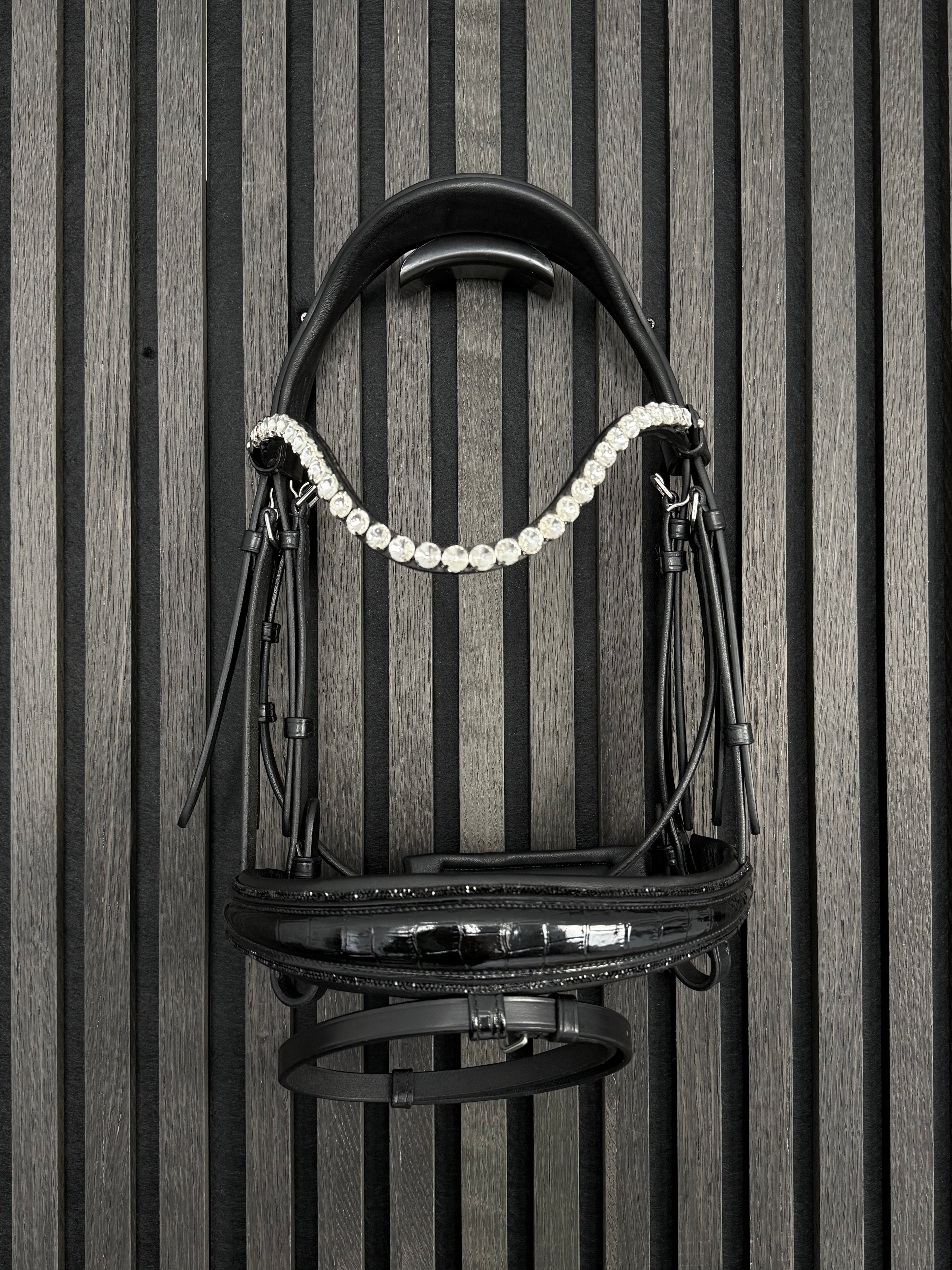 Trense "Black Croco Komfort"