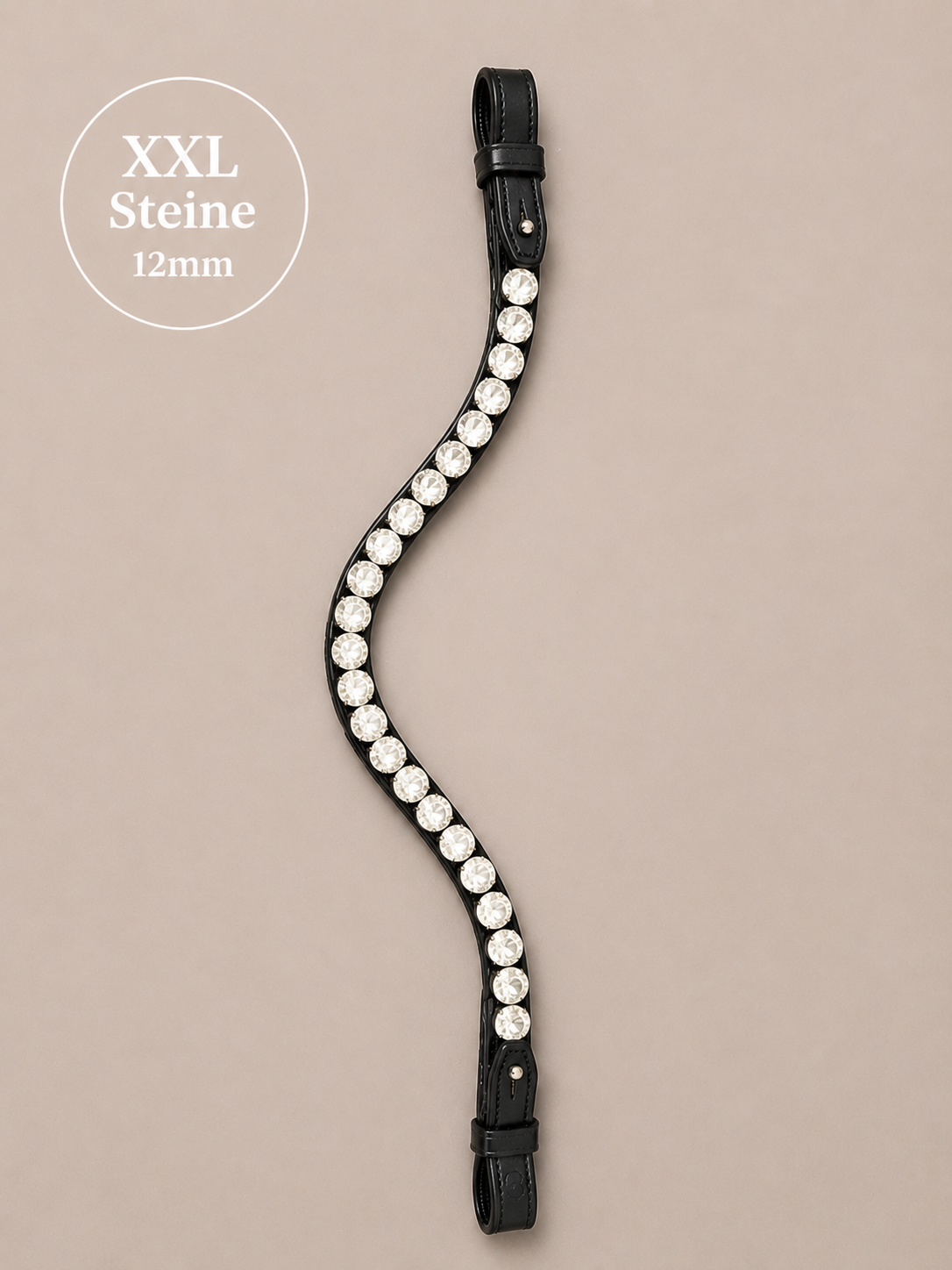 Stirnriemen "Crystal XXL"