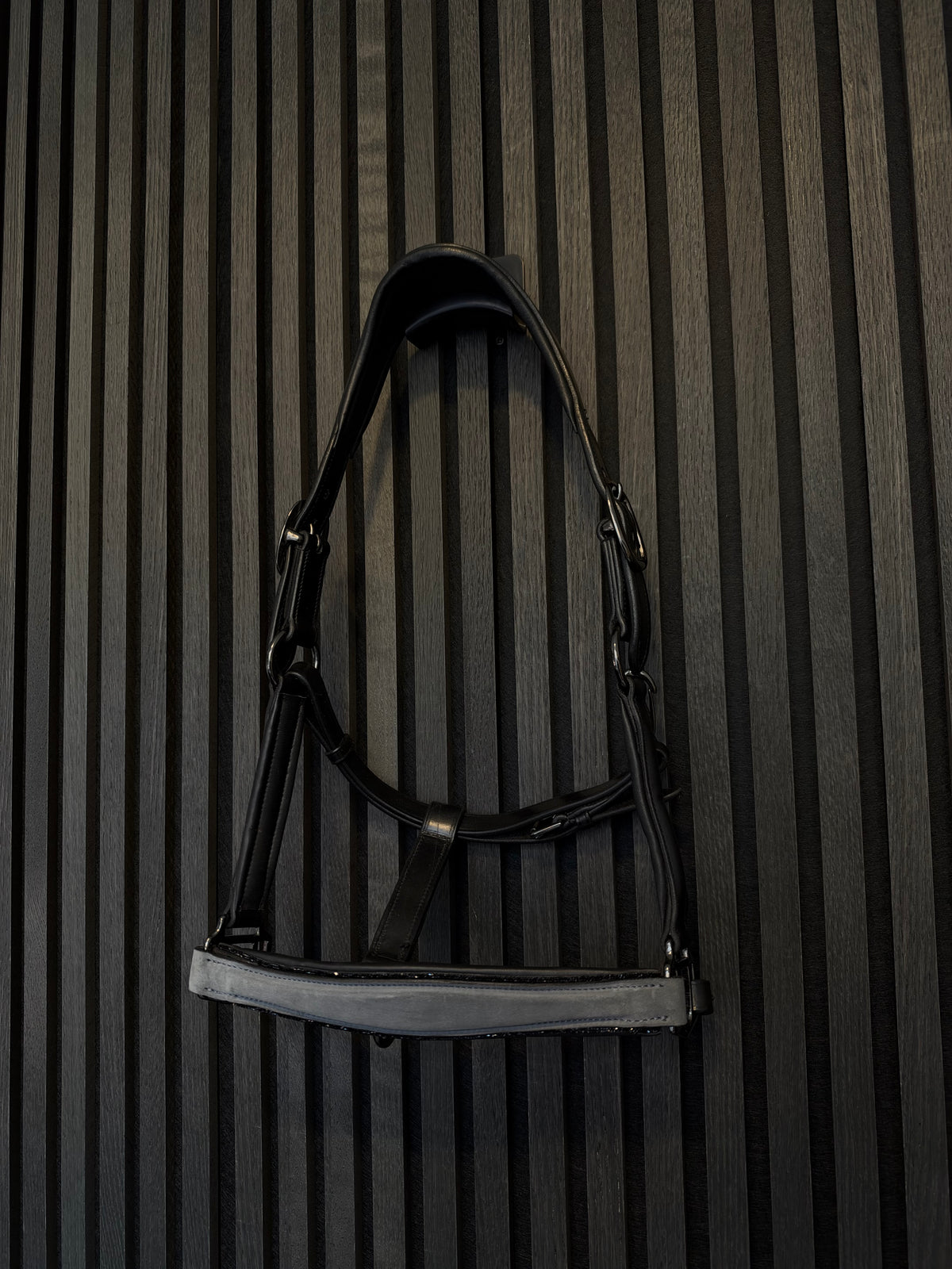 Lederhalfter "Grey Suede Magic" | Limited Edition