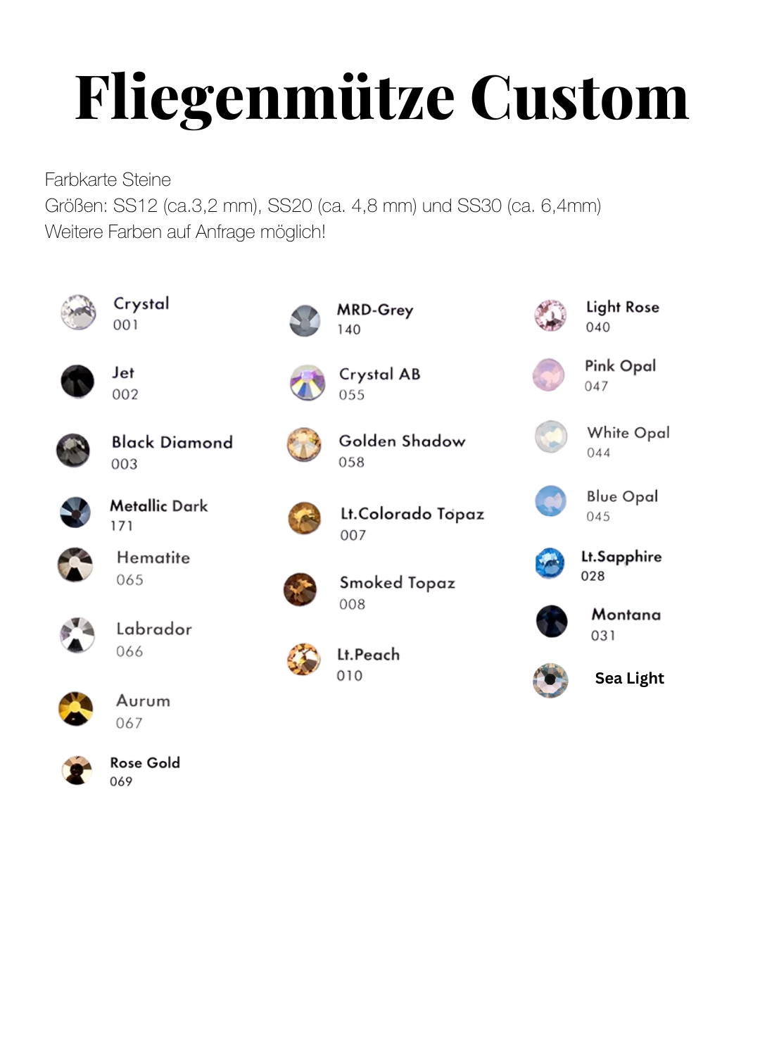 Fliegenmütze Custom