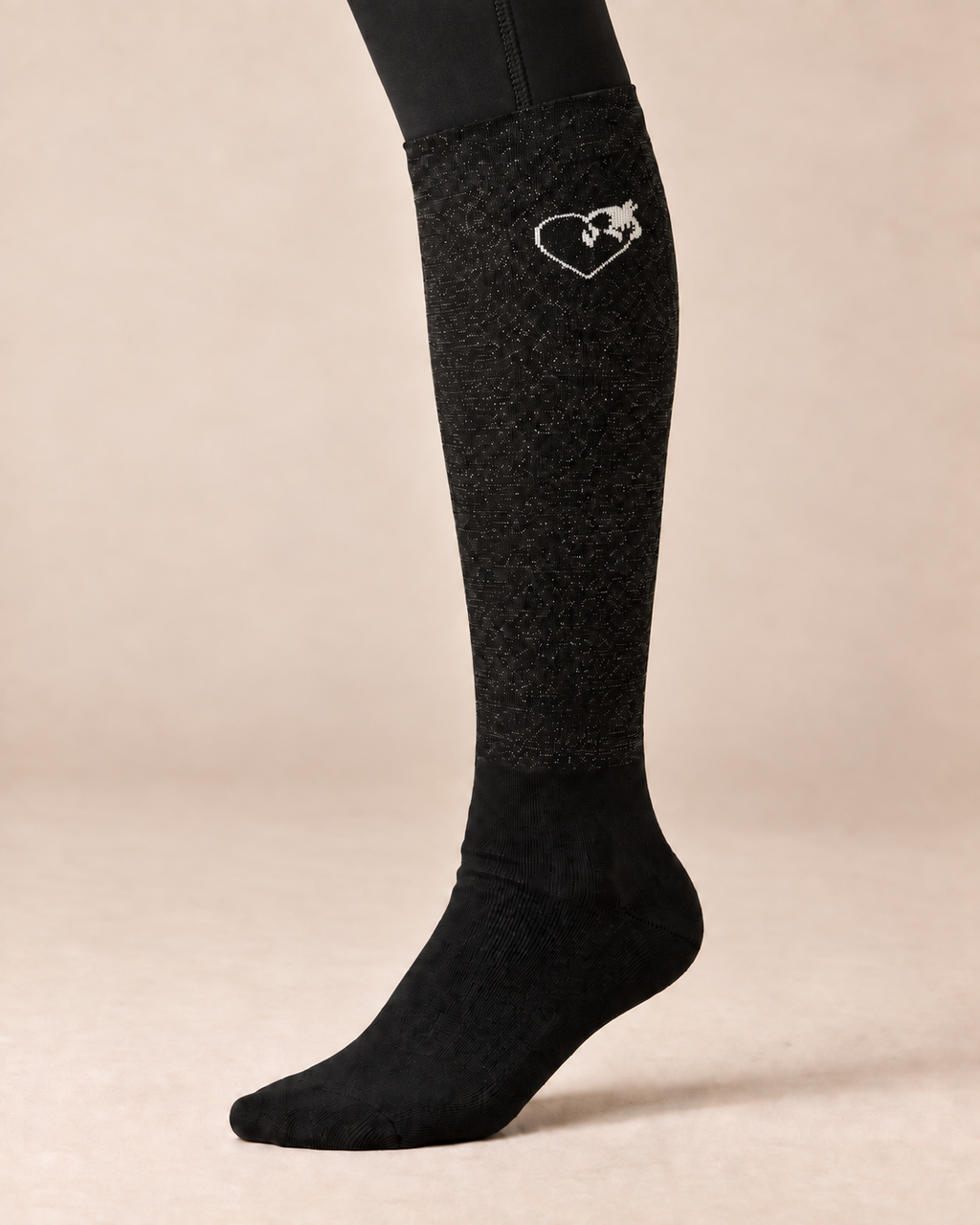 Glitzer-Reitsocken „Magic Sparkle“