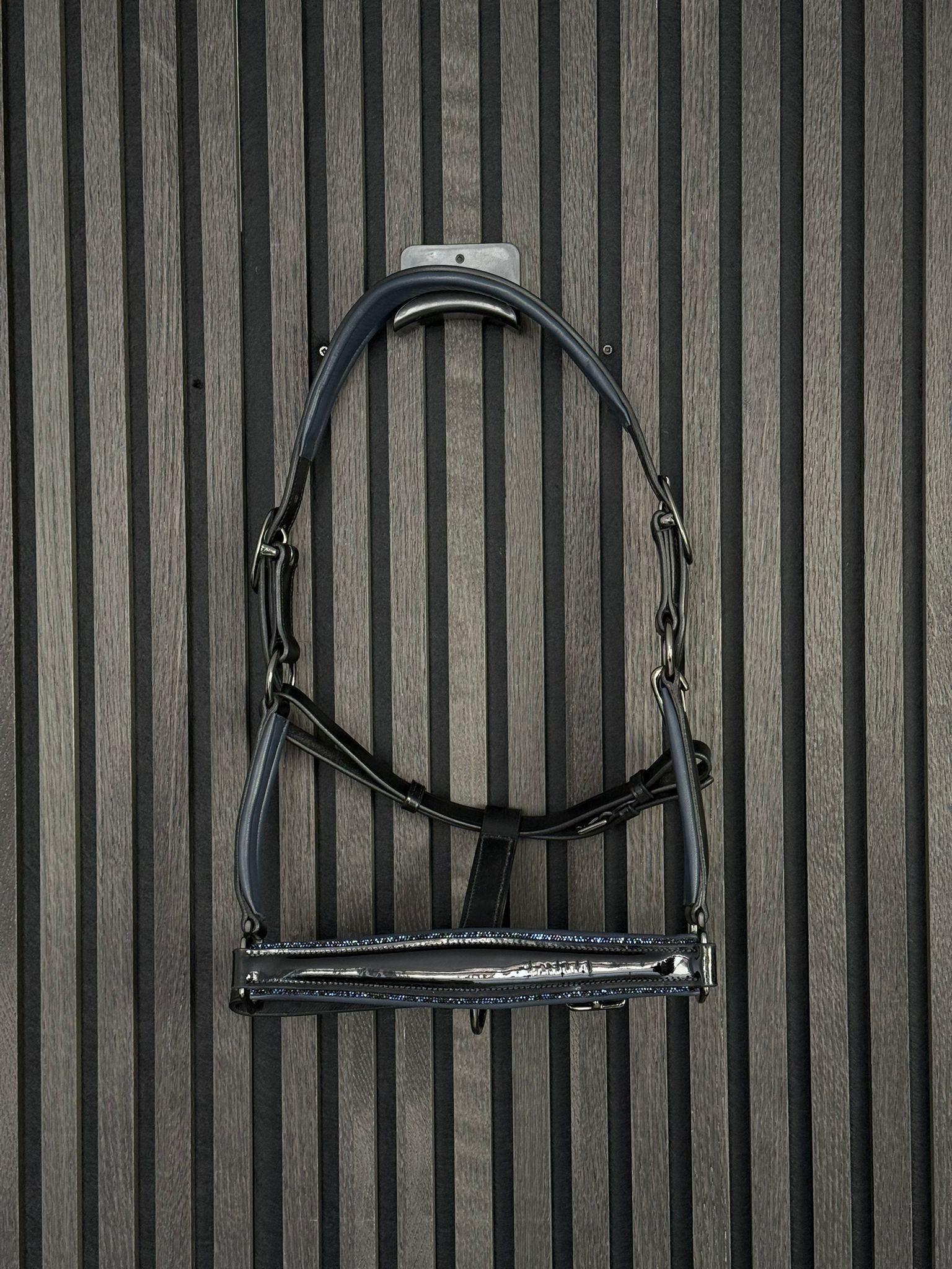 Lederhalfter "Blue Magic"